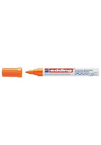 Edding Edding 4040 Creative Mat Boya Kalemi, 1-2 Mm, Turuncu 103 Ivory