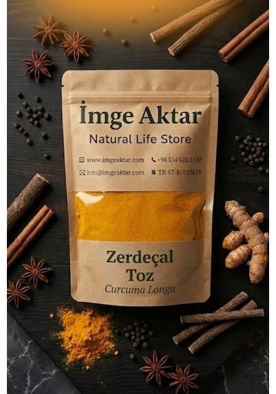 Zerdeçal Toz Curcumin 100 Gr