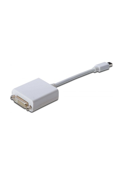 DisplayPort (DP) - DVI-I Adaptörü, Kablolu, mini DP Erkek -- DVI