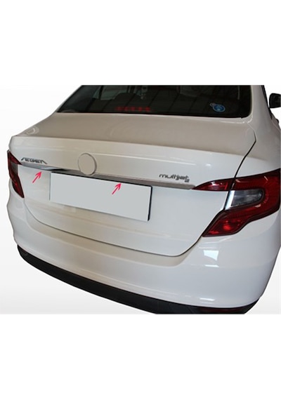 Fiat Egea Sedan Plakalık Üst Krom Bagaj Alt Çıtası