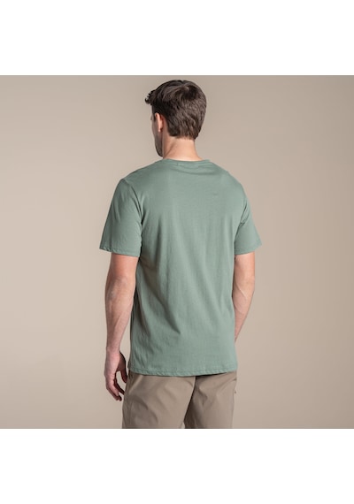 Craghoppers Sabden Ss Erkek T-shirt-yeşil