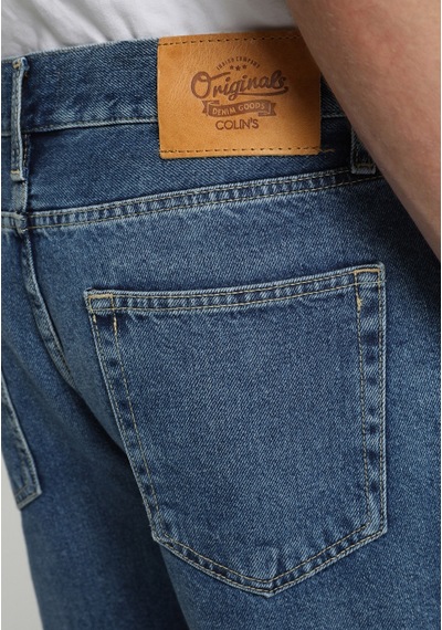 Colin's Colins Loose Straight Fit Orta Bel Düz Paça Erkek Mid İndigo Denim Jean Pantolon Cl1083451 Q1.v3 Dn45303 Colin's Colins Loose Straight Fit Orta Bel Düz Paça Erkek Mid İndigo Denim Jean Pantolon Cl1083451 Q1.v3 Dn45303
