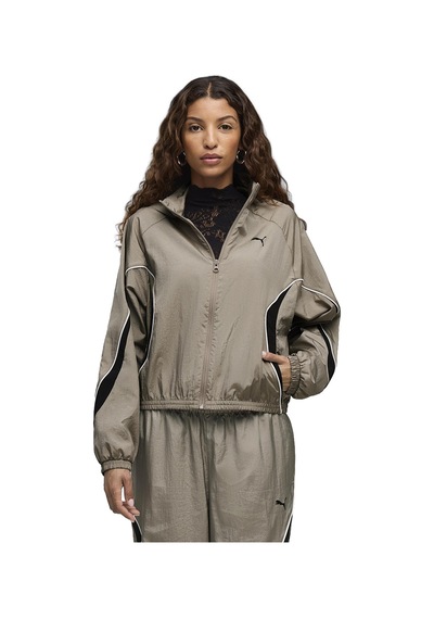 Puma Sport Woven Kadın Gri Günlük Stil Ceket 69404981