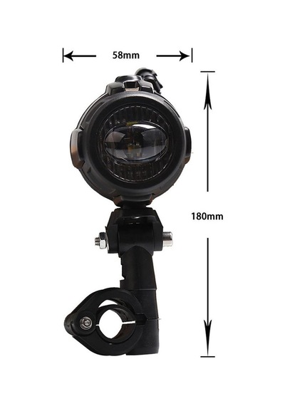 Knmaster Gold Serisi Shark 30w Bmw Motosiklet Sis Farı Tekli N11.3161