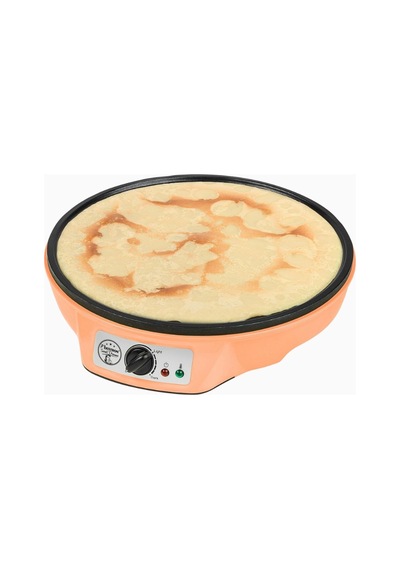 Bestron Retro 30 Cm Lüks Crepe Maker 1000w Profesyonel Performans Elektrikli Tencere/tavalar Turuncu 2