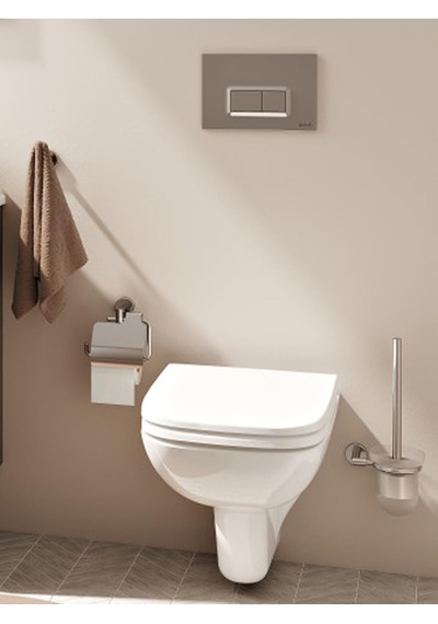 Ayrex Minimax A44788 Kapaklı Tuvalet Kağıtlığı, Krom Diğer