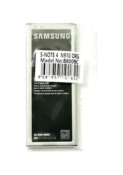 Samsung Galaxy Uyumlu Note 4 N910 Batarya Pil