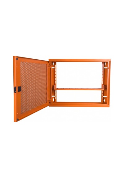 Alfafonet Wifi Box 450 Duvar Tipi Modem Ve Wifi Kutusu 450x120x350 Mm Turuncu Perfore Metal Kapak Montajlı