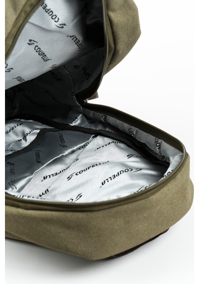 İmaks Orta Boy 41 Cm Kanvas Branda Su Geçirmez Kumaş Günlük Okul Sırt Çantası U594 Haki