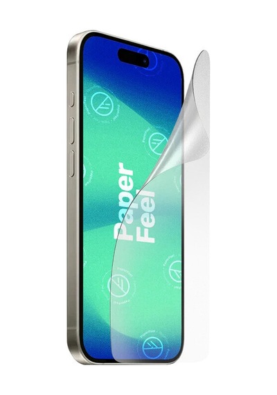 Apple Uyumlu iPhone 15 Pro Max Paperfeel Panzerfolyo Ekran Koruyucu