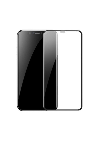 Apple Uyumlu   iPhone Xs Max 6.5 Ekran Koruyucu Kırılmaya Dayanıklı Cam Koruyucu Muzy-5d