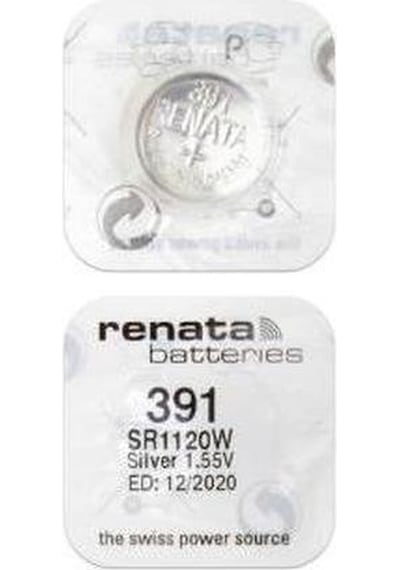 Renata 391 SR1120W 1.55V Saat Pili