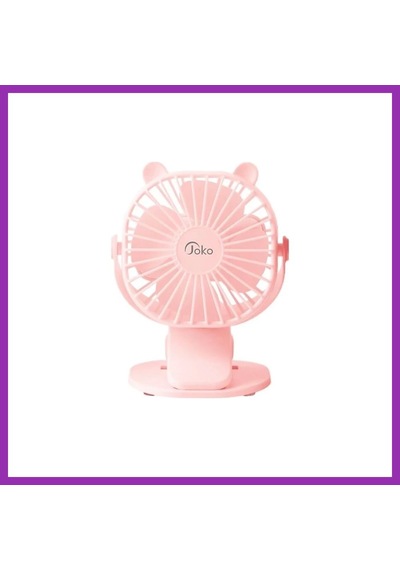 Bezos Joko Js03 Masaüstü Soğutma Fanı - Pembe Bty