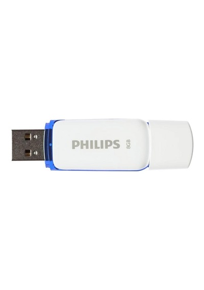 Phılıps 16gb Usb Bellek, 2.0 Snow Mavi/beyaz - M16fd70b/00