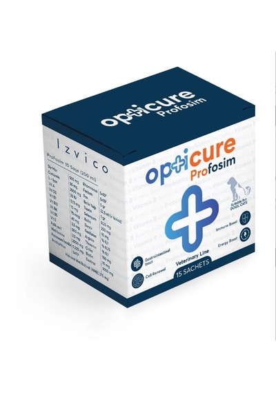 Opticure Profosim Yavru Yetişkin Kedi Ve Köpek Bağırsak Desteği 12 Şase