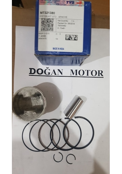Tvs Piston Kiti Std Apache 499991201