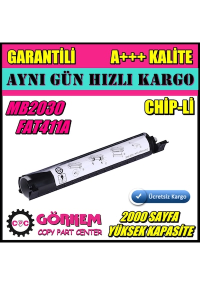 Panasonic Kx Mb2030 / Fat411 Toner Uyumlu