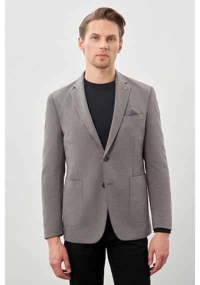 İmza Koyu Antrasit Kazayağı Desen Örme Mono Yaka 2 Düğme 6 Drop Slim Fit Classic Ceket 1002245166 070 Koyu Antrasit İmza Koyu Antrasit Kazayağı Desen Örme Mono Yaka 2 Düğme 6 Drop Slim Fit Classic Ceket 1002245166 070 Koyu Antrasit