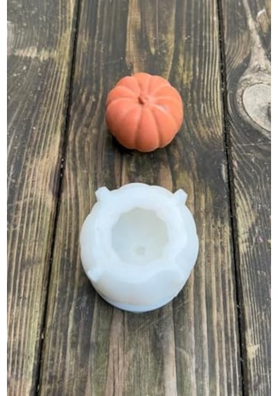 Pumpkin Orta Boy Mum Kalıbı Silikon Genel