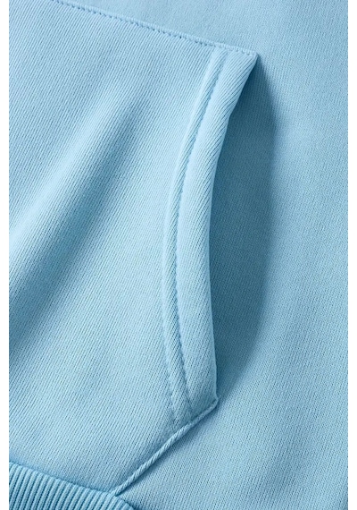 Uyguntarz Starry Sky Baskılı Unisex Oversize Sweatshirt Bebe Mavisi