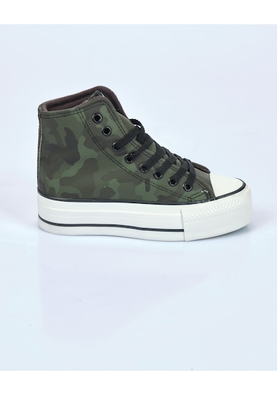 United Colors Of Benetton Benetton Yeşil Kadın Sneaker Bn 30821 001