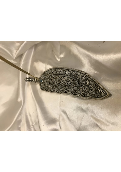 Çubuk Tütsülük İşlemeli Çelik Gümüş Buda Budha Ganesa