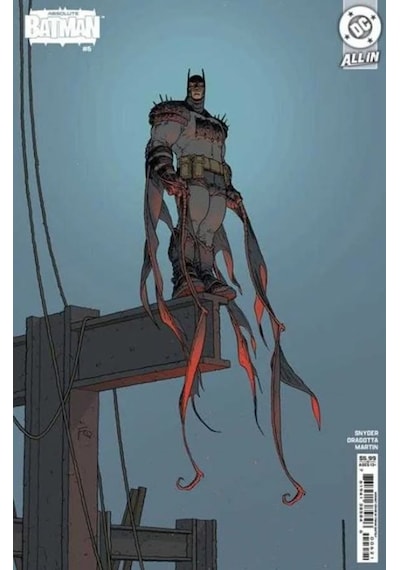 Absolute Batman 6 Cover B Frank Quitely Card Stock Variant İngilizce Çizgi Roman