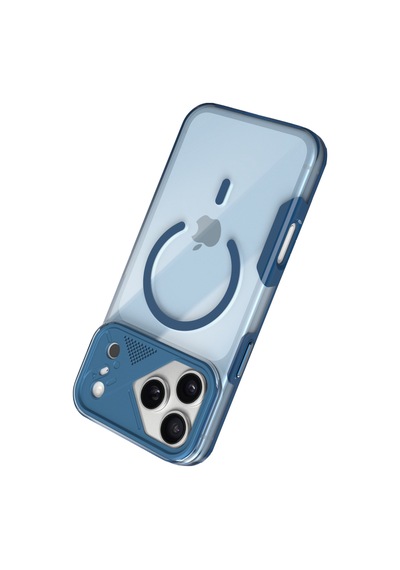 Joko Apple Apple Uyumlu iPhone 17 Pro/18 Pro Zinko Magsafe Kapak - Lacivert