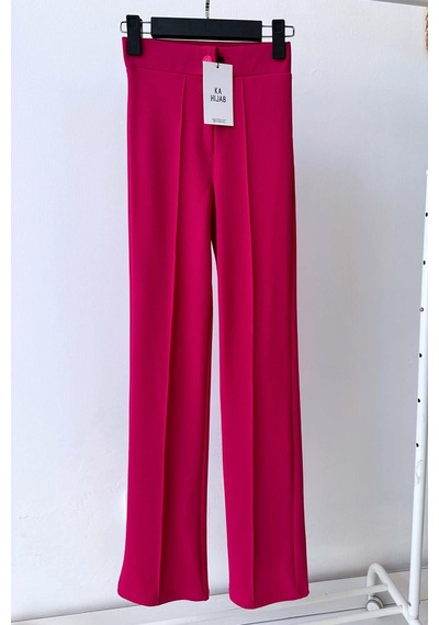 Kahijab Palazzo Yüksek Bel Pantolon - Fuşya Fuşya