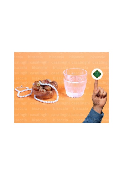 Arapça Zemzem Yazılı Etiket Yuvarlak Sticker Zamzam Hajj Umre Mat Hediyelik 4 Cm 90 Adet Çok Renkli