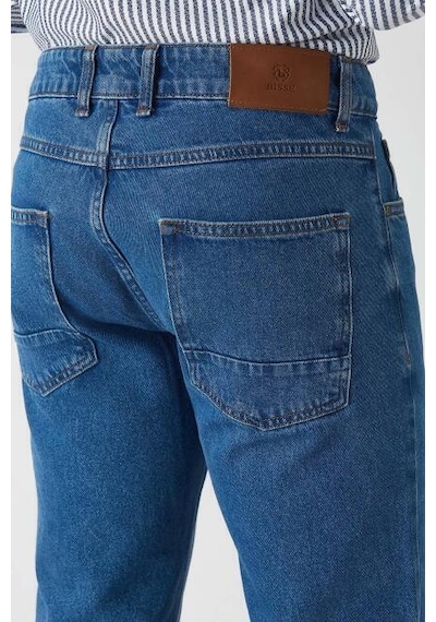 Bisse Erkek 5 Cep Jean Pantolon MAVİ PNJ22K22204_D35 Mavi
