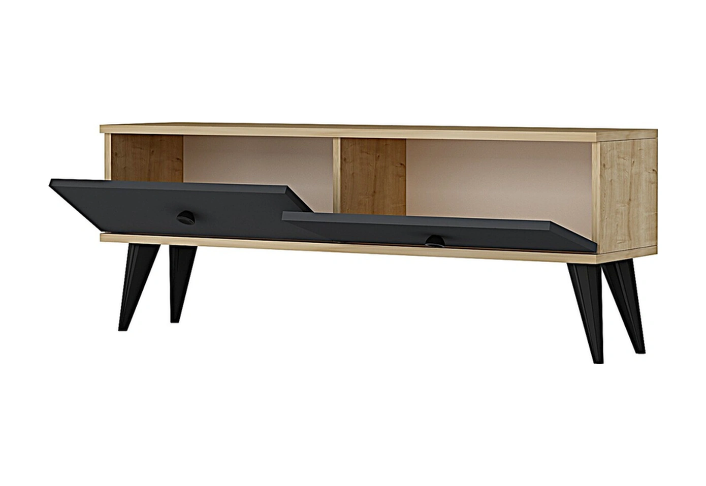Tsa1202da - Mona Tv Stand Safirmeşe-antrasit 120cm Antrasit