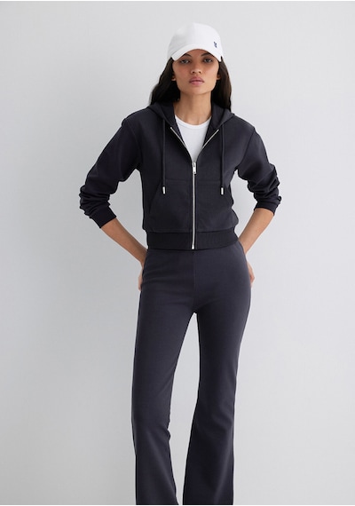 Mavi - Kapüşonlu Siyah İnterlok Sweatshirt 1s10424-900 Siyah