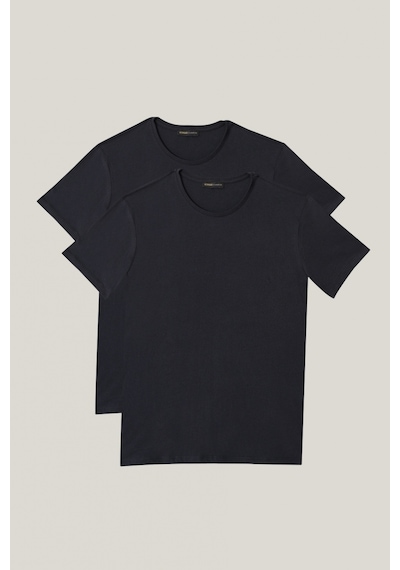 Ac&Co / Altınyıldız Classics Erkek Lacı Slim Fit Bisiklet Yaka 2'li Düz Tişört Paketi