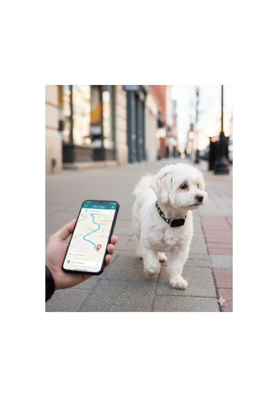 Evcil Hayvan Gps Takip Cihazı Kedi & Köpek İçin Konum Belirleyici Suya Dayanıklı, Sesli Uyarı Siyah