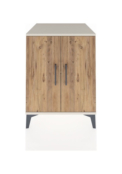 Kronos Komodin Tek Raflı 2 Kapaklı 60x59x80 Aytaşı-çam Aytaşı