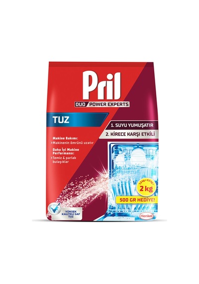 2 Adet Pril Bulaşık Makinesi Tuzu 2 Kg