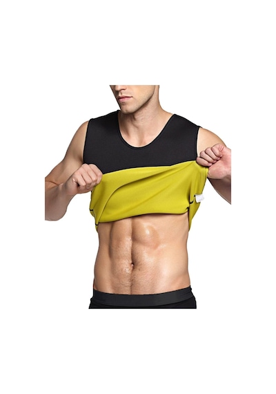 Multiflexpro Erkek Siyah Termal Neopren Terletme Atleti