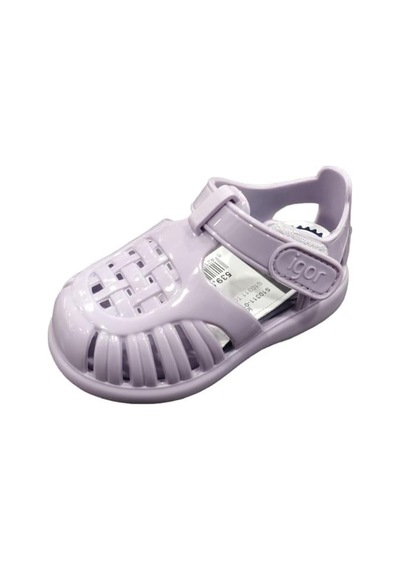 İgora S10311-018 Tobby Gloss Bebek Çocuk Sandalet Mor