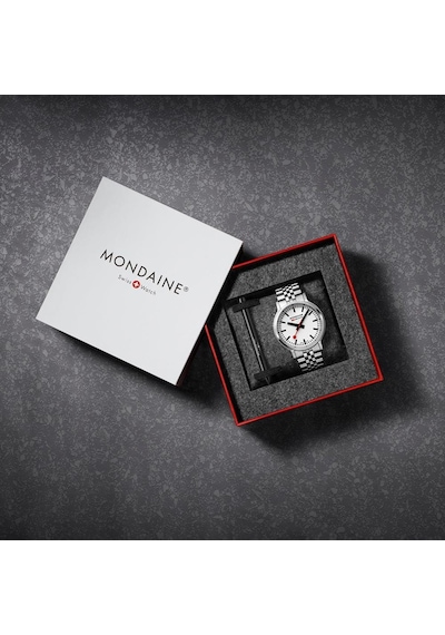 Mondaıne Stop2go Mst.4101b.sj.2se Erkek Kol Saati Gümüş