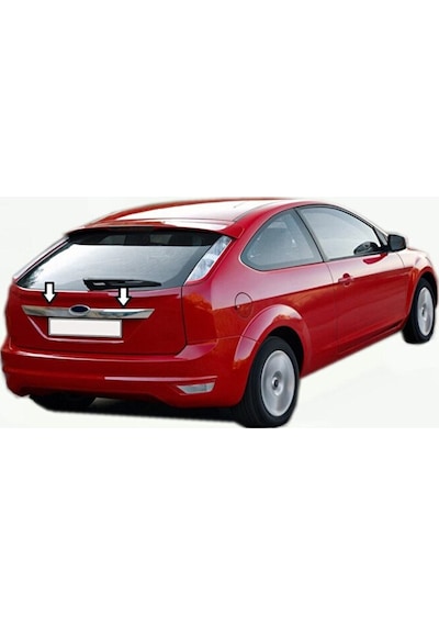Ford Focus 2 Hb Uyumlu Bagaj Çıtası Krom 2008 - 2011