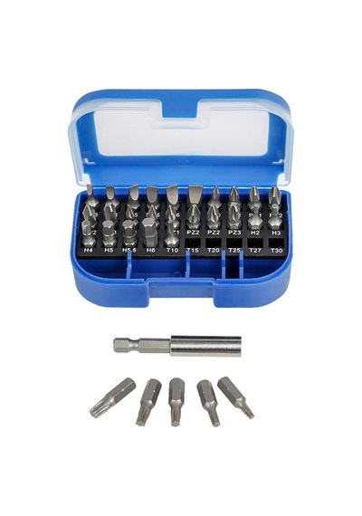 Workpro Wp200513 31 Parça Cr-v Vidalama Bits Uç Seti Fr Wp200513