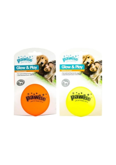 Pawise - 239 - Vinyl Toy-luminous Ball M - Csmo-tex - Köpek Oyuncağı