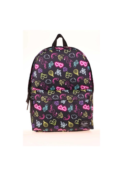 Kaukko Nature Sırt Çantası Neon Art K1702 Siyah