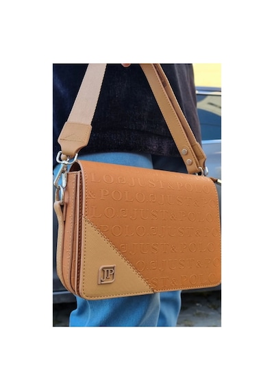 Just Polo Taba Orta Boy 4 Bölmeli Iki Askılı Kadın El & Omuz Çantası 26x17cm Mh5007 Beyaz 83849446