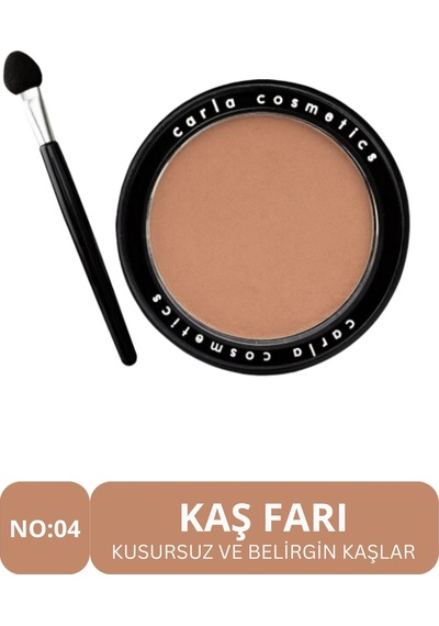 Carla Eyebrow Shadow No: 04 Kaş Farı Toprak 4.5 G