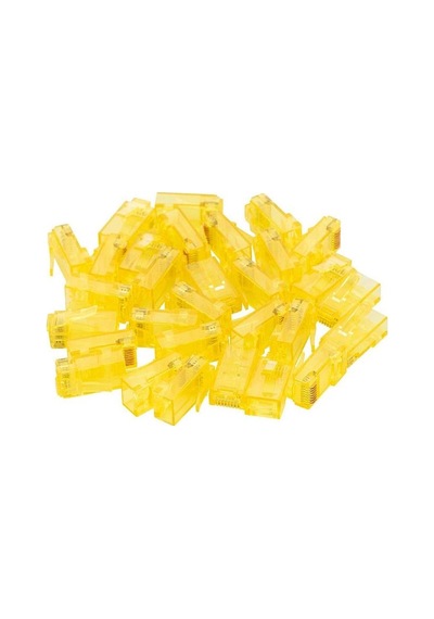 Pm-22700 Rj45 Rj45 Cat6 8p/8c Sarı Soket 100 Lü Paket