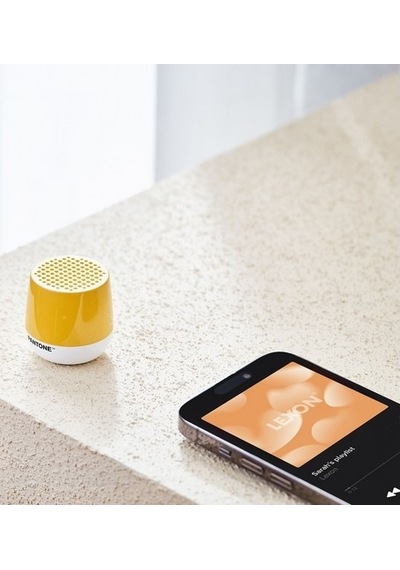 Lexon X Pantone Mino + Bluetooth Hoparlör Sarı