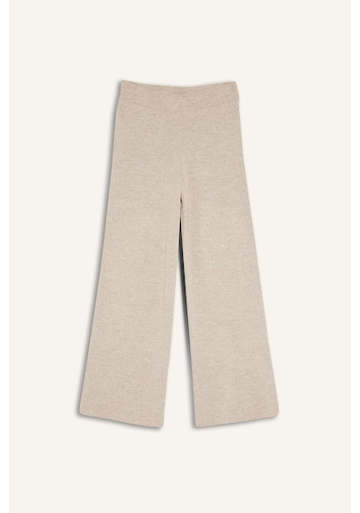 Defacto Kız Çocuk Beli Lastikli Wide Leg Pantolon F4124a825wner233 Ekru