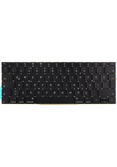 Macbook Pro 13" 2016/2017 Uyumlu A1708 Klavye - Büyük Enter Tr Q